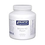 Pure Encapsulations Betaine HCl Pepsin - Acidic Betaine with Protein-Digesting Enzyme, 250 Capsules
