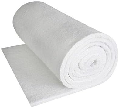 INSWOOL-HP Insulation Blanket 6# 1 x 24 x 2.5' (5 Sq. Ft.) Individual Fitting for 4 Kg Propane Melting Casting Furnace