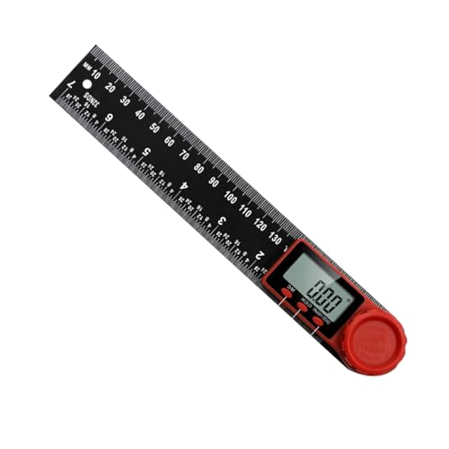 Rapporteur numérique LCD ergonomique pour menuiserie et pose de carrelage