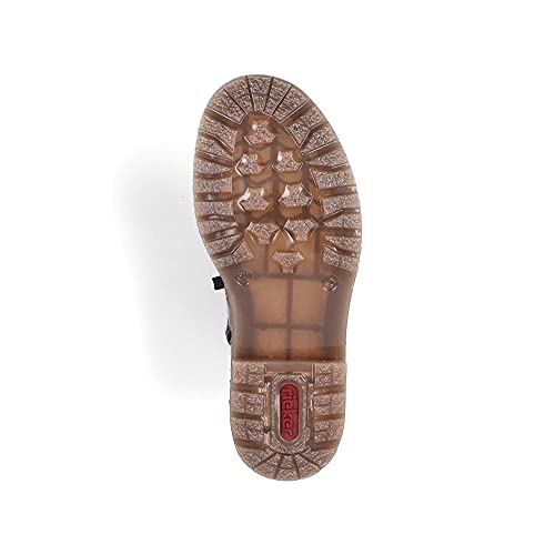 Rieker Damen Stiefel Braun, Stivali Chelsea Donna