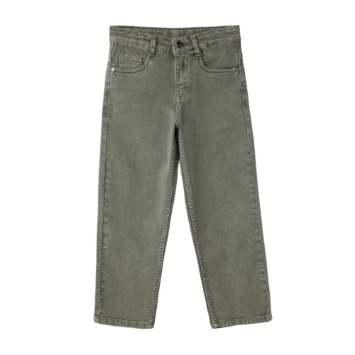 Image of Urbano Juniors Boy's Loose Baggy Fit Washed Denim Jeans Stretchable