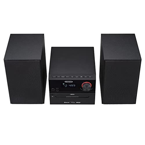 Jensen JBS-500 PROFESSIONAL (JET BLACK) Professional Jbs-500 Modern Bluetooth Wireless Stereo Music System Home Cd Player thumb #4