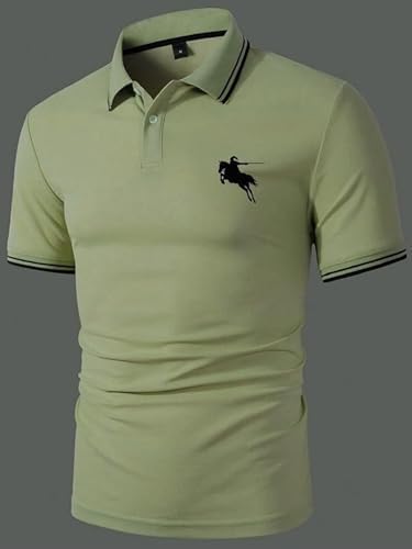 Lymio Polo T Shirt for Men || T Shirt for Man || Collar T Shirt Style Men (Packs Also Available) (Polo-18-21)