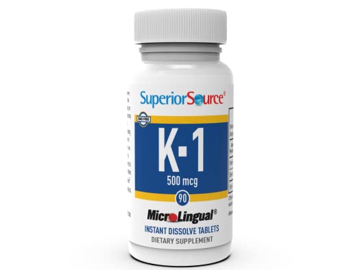 Superior Source Vitamin K1 500Mcg #TOP2