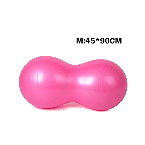 YSCYLY Pelota De Ejercicio,45 * 90cm/50 * 100cm Bola de maní Fitness,para Equilibrio Y Entrenamiento