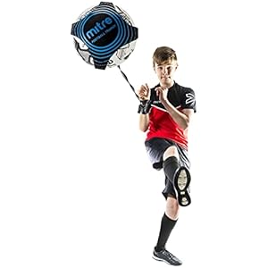 Mitre Solo Close Control and Skills Football Training Aid, Adjustable Design, Hands-Free Use, One Size