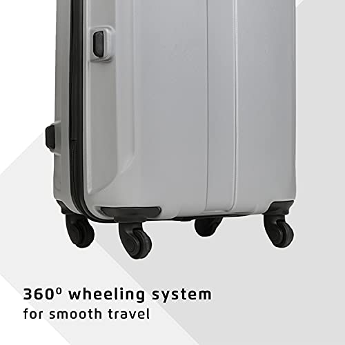 Image of Safari Thorium Sharp Anti-Scratch Combo Set of 2 Small, Medium Polycarbonate Check-in 4 Wheel Hard Suitcase
