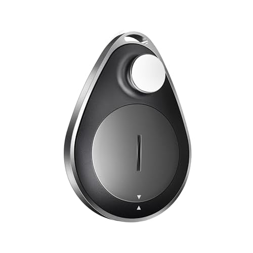 UtagPro GPS Tracker Hidden, Bluetooth Tracker Works with Apple Find My (iOS only), Waterproof, Lost Mode, No Monthly Fee, Mfi Certified, Suitable for Clothing, Shoes, Backpack, Luggage, Keys (Black)