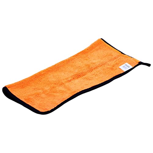 FLANELA DE MICROFIBRA LARANJA/PRETO 600GSM 40X40 EVOX