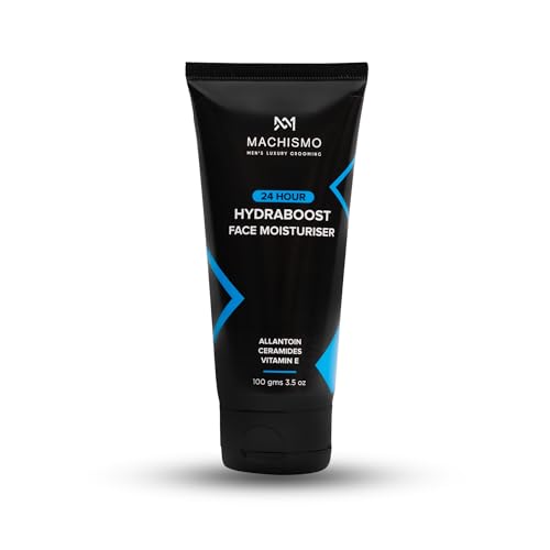 Image of Machismo 24 Hour Hydraboost Face Moisturizer | Oil-Free, Daily Hydration With Ceramide, Vitamin E, Lightweight, Non-Sticky, Nourishing, Fast Absorbing