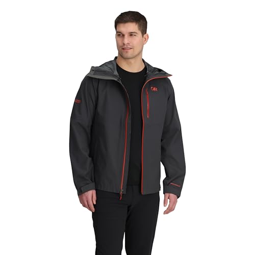 Image of Outdoor Research Men's Foray 3L Jacket | Waterproof, Windproof, Hooded, Long Sleeve, Standard Fit