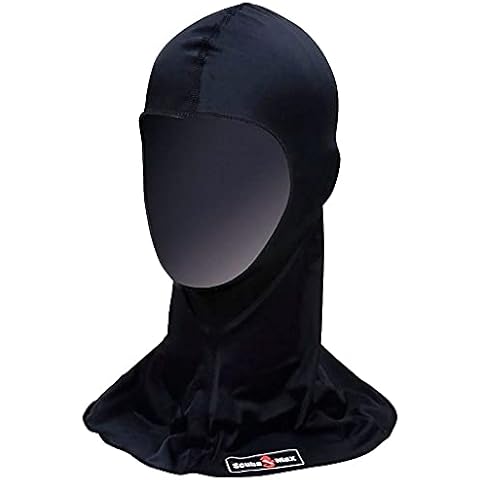 ScubaMax UV50 Spandex Hood - Black Cover
