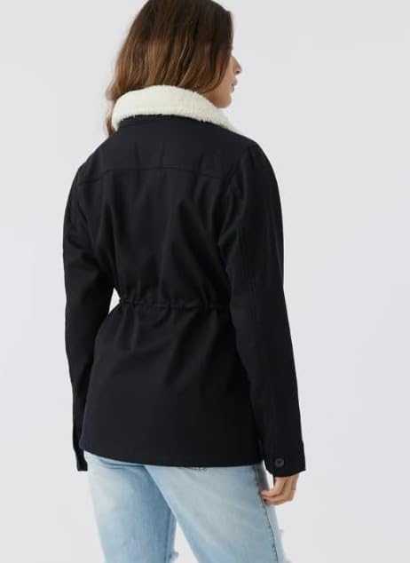 Hang Ten Ladies' Utility Jacket | Black, Large - Image 3