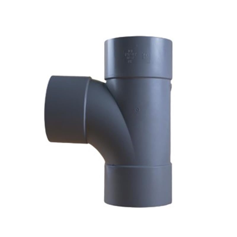 First Plast - Raccord PVC évacuation - 20 tés pied de biche PVC 87°30 Femelle Femelle Ø100 -