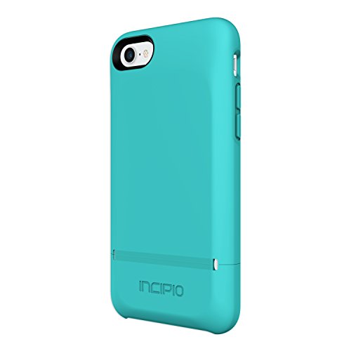 Incipio Stashback iPhone 8 & iPhone 7 Case with Credit Card Slot Holder and Foldable Back Panel for iPhone 8 & iPhone 7 - Turquoise