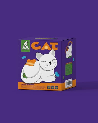 Solar-Cat-Garden-Statue-with-Butterfly-Light--5-Inch-Outdoor-Resin-Figurine-for-Yard-Patio-Balcony--Gifts-for-Women-Garden-Decor-Accent-Cat