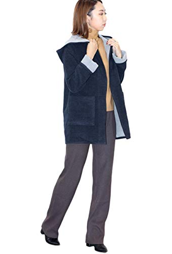 [ニブンノイチスタイル]1/2style 春 秋 冬 カラフル 大きめ フード 付き