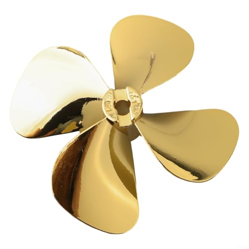 Qualoramall RC Bootspropeller 4 Blätter Metall Propeller mit...