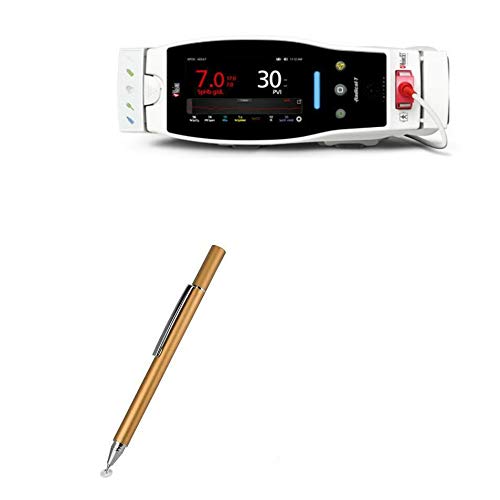 Masimo Radical-7 Stylus Pen, BoxWave® [FineTouch Capacitive Stylus] Super Precise Stylus Pen for Masimo Radical-7 - Champagne Gold