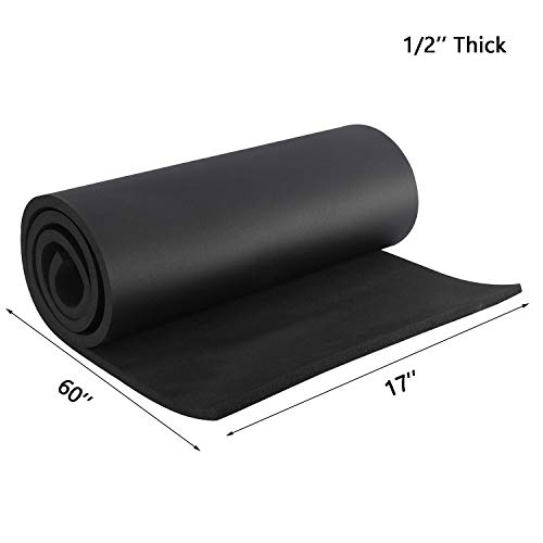 Image of Artilife Closed Cell Foam Roll, Easy to Cut into Foam Sheets & Foam Pads for Sound Insulation, Cushion & DIY Projects (1 /2 inch T x 17 inch W x 60 inch L)