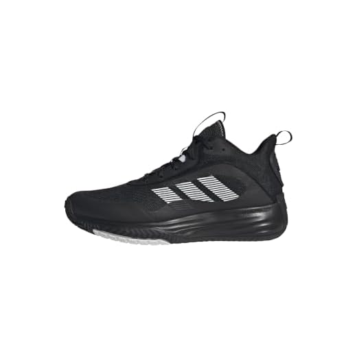adidas Hombre Own The Game 3 Shoes, Core Black/Cloud White/Cloud White, 42 EU