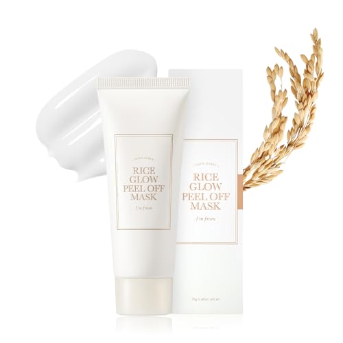 Image of I'm from Rice Glow Peel Off Mask 2.46 Ounce, Unmask Natural Glow, Rice Protein Complex