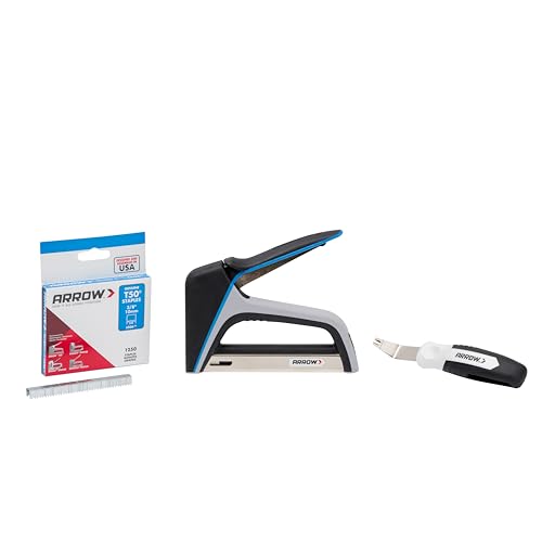 Agrafeuse T50X Arrow pack complet pour pose de revêtements sans effort