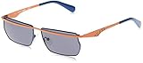 Los marcos de metal cuadrados únicos llevarán tu estilo de verano a nuevas alturas con las gafas de sol GUESS GU8208.