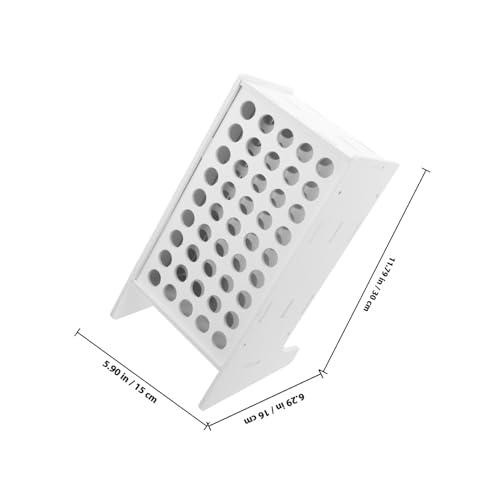 Porte-stylo grosse capacité bois blanc rangement bureau compartimenté - 3