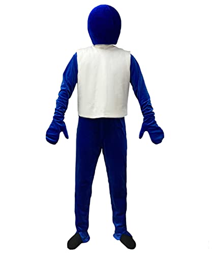 ピクトさん コスプレ ハロウィン 仮装 セットアップ 全身タイツ 4点セット