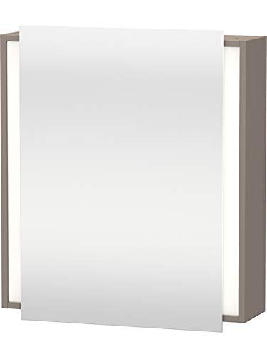 Preisvergleich Produktbild Duravit Spiegelschrank Ketho 180x650x750mm 1 Spiegeltür, basalt matt, KT7530R4343