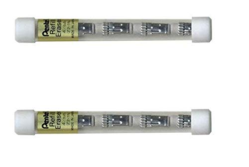 Pentel Z2-1N Eraser Refills For Mechanical Pencils - 6-Pack Replacement Erasers