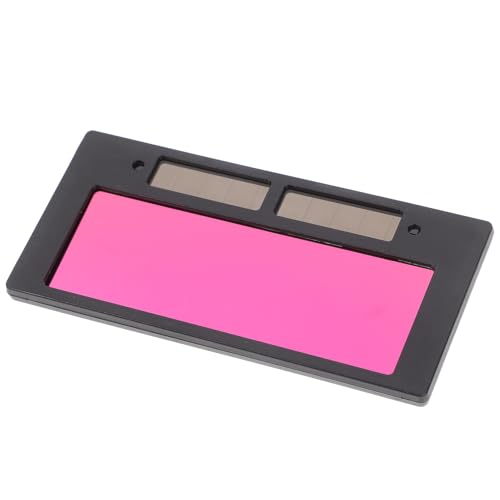 SHINEOFI Lente de Soldadura Automática para Casco 108x50 Mm, Filtro Solar Lcd de Cristal Líquido, Lente de Reemplazo para Soldadura Eléctrica, Protección Ocular para Soldador Profesional