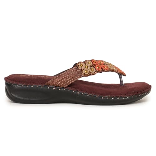 Image of TRASE Ortho Slippers For Women | Slippers For Woman | Lightweight, Comfortable And Stylish Women Slippers | Flats | Soft Women Footwear | Trendy Ladies Chappal | Orthopedic Slippers