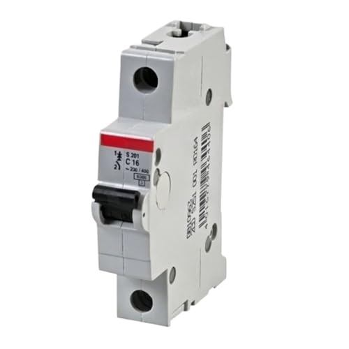 Disjoncteur miniature S203-C 3A courbe C rail DIN triphasé - 2