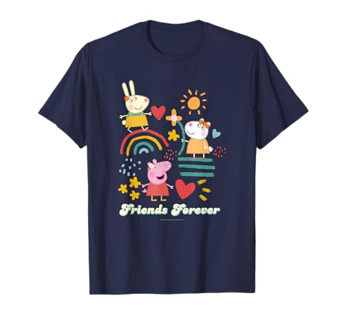 T-shirt Peppa Pig en coton anti-irritation pour peau sensible
