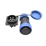 ZBLZGP TY28 4-poliger lötfreier Stecker, schnelle Einrichtung, mit hervorragender Leitfähigkeit und Korrosionsbeständigkeit, für langfristige Nutzung