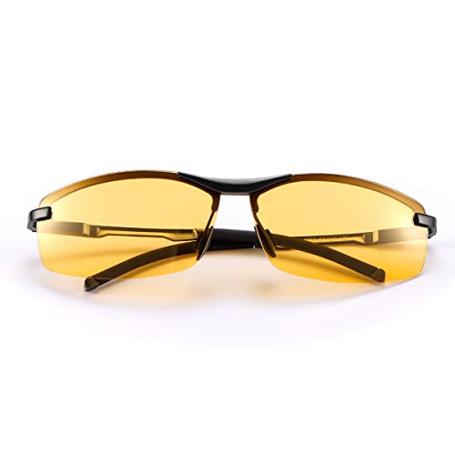 YIMI Men's photochromic lenses Polarized Driving Sunglasses transition safety Eyewear Day and Night Vision Glasses For Women4