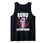 Photo Gallery adhd is my superpower energy rise hands for kids men women canotta Photo Gallery adhd is my superpower energy rise hands for kids men women canotta