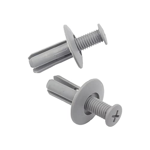 Rivet plastique 8mm pour remplacer vos clips cassés et fixer votre panneau auto