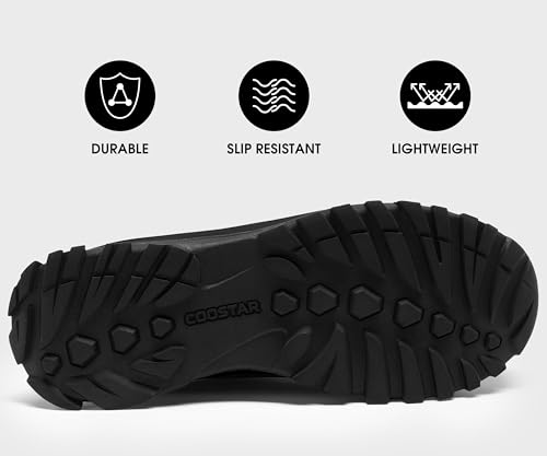 Snow Boots for Men Insulated Waterproof Construction Winter Hiking Boots4