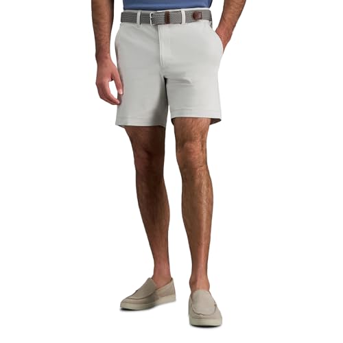 Haggar Men's Sport Travel Performance Short - 7 and 9 Inch Inseams Stone - image 1