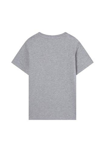 Champion Legacy Boy - Big Logo T-Shirt, Camiseta Niños, Grey (EM006),