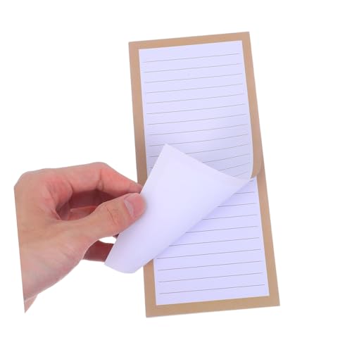 Bloc-notes magnétique pour réfrigérateur idéal pour listes de courses en cuisine