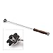 Produktbild THÜROS Grillschaber 24cm Edelstahl zum Reinigen von Rostauflagen, Holzgriff