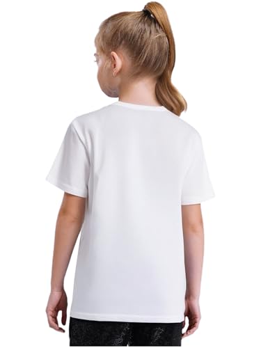 Boys Girls Coloring Tee Shirt DIY Hand Painted T-Shirt Kids Round Neck Short Sleeve Top Color Your Own2