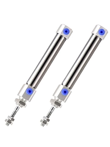 Cilindro neumático mini de doble efecto CDJ2B16 con vástago simple 7