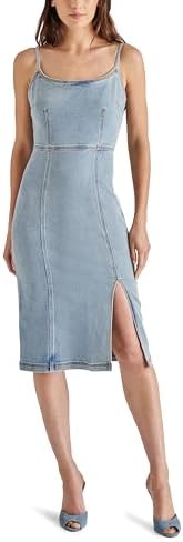 steve madden giselle denim dress Apparel Women's 36 Denim 38, denim Fashion With its washed black Size:10 1/2 Medium Mandarin Collar Dress Shirt Pnina Tornai Couture Bridal