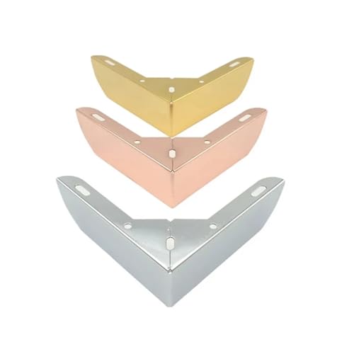 Remplacement de pieds de canapé en métal or 55mm pour armoire et table à café