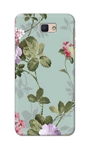Image of Printed Hard Back Cover Case for Samsung On Nxt | Samsung J7 Prime | J7 Prime 2 | On7 Prime | On7 (2016) Back Cover (Floral Painting) -1302